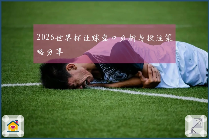 2026世界杯让球盘口分析与投注策略分享