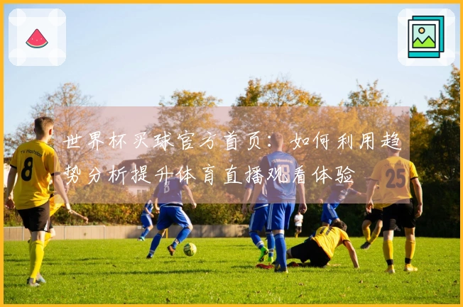 世界杯买球官方首页：如何利用趋势分析提升体育直播观看体验