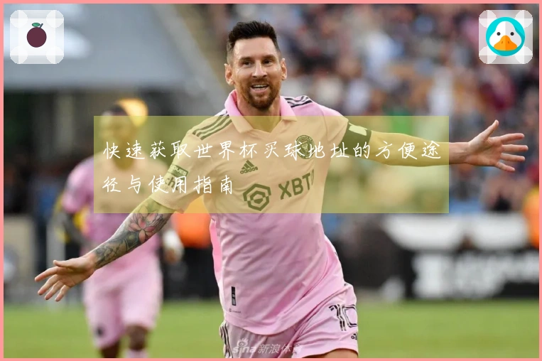 快速获取世界杯买球地址的方便途径与使用指南